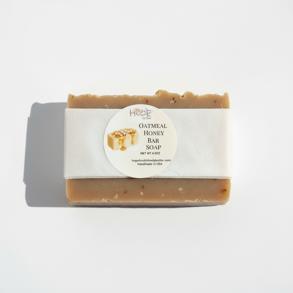 Oatmeal & Honey Bar Soap