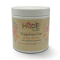 Hope For Skin Fragrance-Free Body Butter 8 oz front view