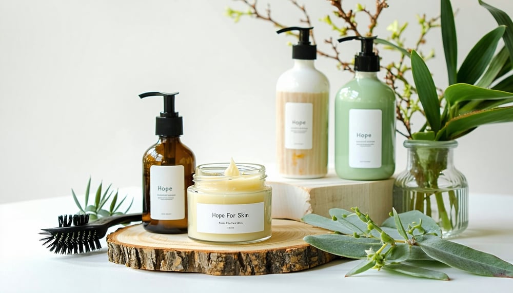 Handmade natural skincare products from Hope For Skin Handmade natural skincare products from Hope For Skin
